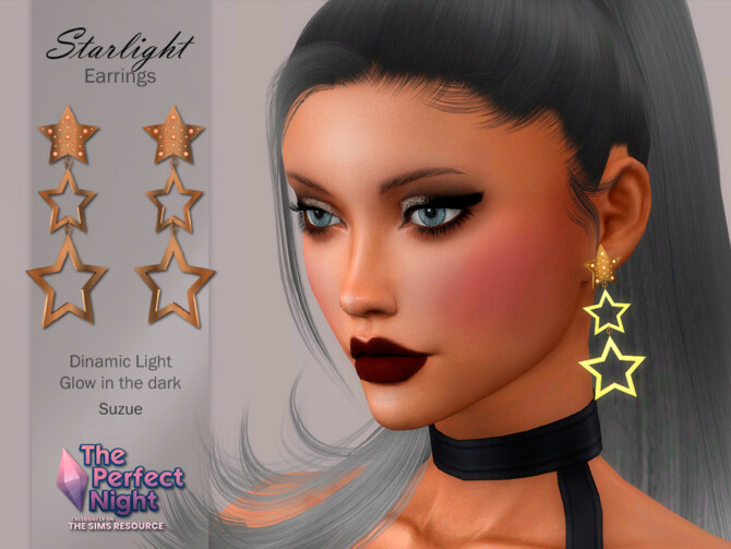 Starlight Earrings by Suzue at TSR