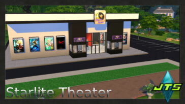 Starlite Theater by jctekksims at Mod The Sims 4