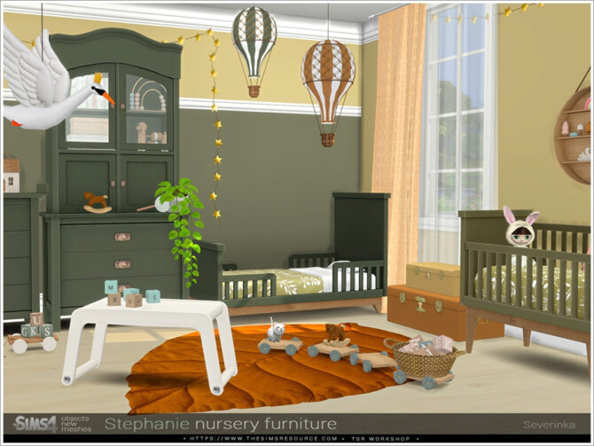 Stephanie nursery furniture by Severinka at TSR