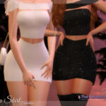 Strap Skirt The Perfect Night by Dissia at TSR