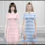 Stripe dress by Arltos at TSR