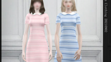 Stripe dress by Arltos at TSR