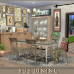 Sue Dining at pqSims4