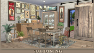 Sue Dining at pqSims4