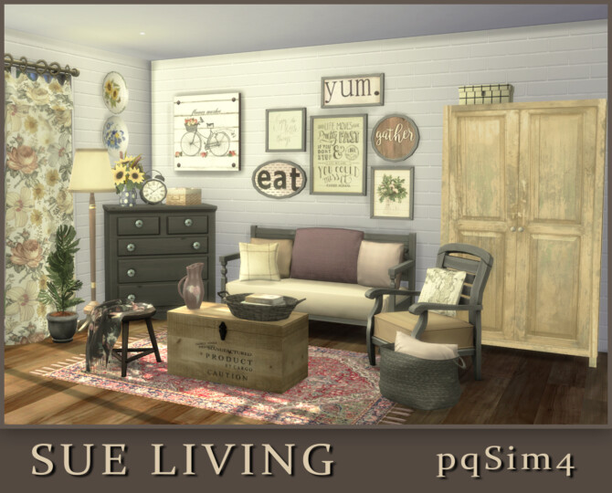 Sue Living at pqSims4