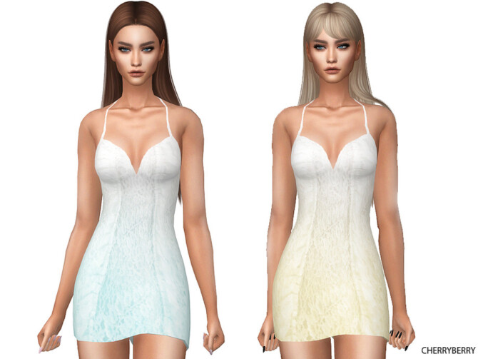 Summer Breeze Dress by CherryBerrySim at TSR