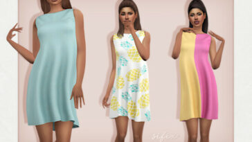 Summer Dress by Sifix at TSR