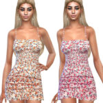 Summer Fit Floral Mini Dresses by Saliwa at TSR