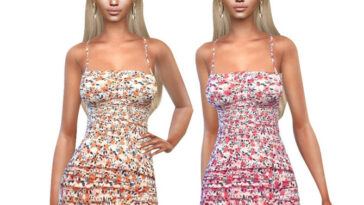 Summer Fit Floral Mini Dresses by Saliwa at TSR