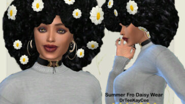 Summer Fro Daisy Wear by drteekaycee at TSR