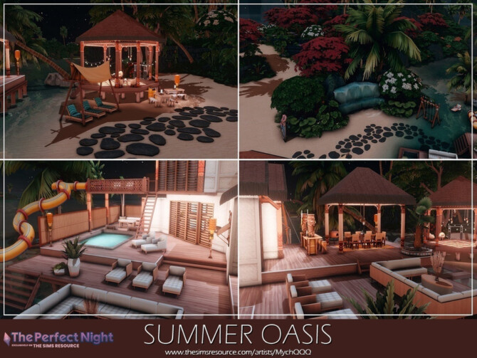 Summer Oasis Home by MychQQQ at TSR