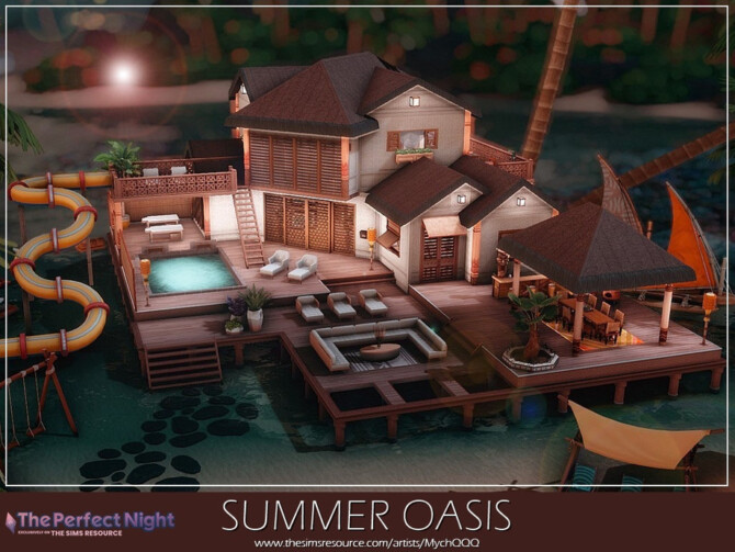 Summer Oasis Home by MychQQQ at TSR