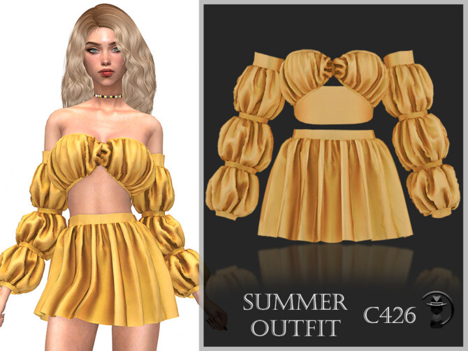 Summer Outfit C426 by turksimmer at TSR