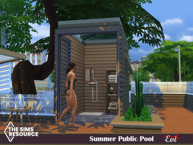 Summer Public Pool by evi at TSR