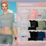 Summer Short T-shirt by DanSimsFantasy at TSR