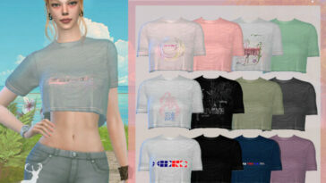 Summer Short T-shirt by DanSimsFantasy at TSR