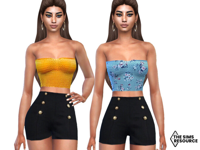 Summer Shorts Outfit by Saliwa at TSR