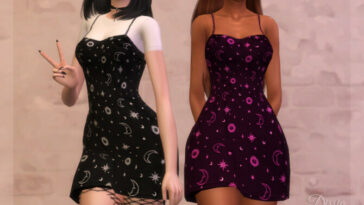 Sun and Moon Dress by Dissia at TSR