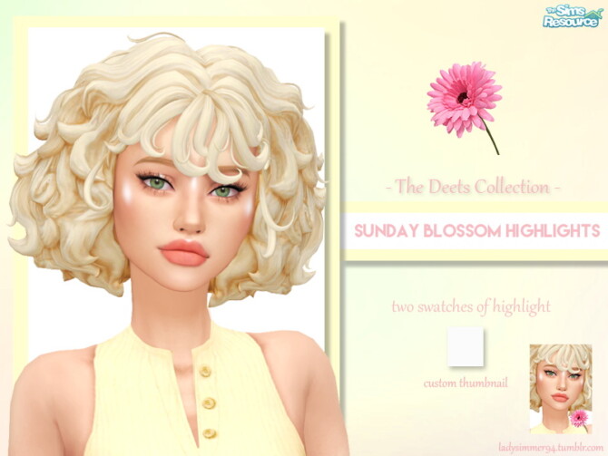 Sunday Blossom Highlights by LadySimmer94 at TSR