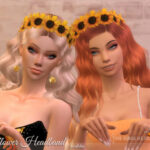 Sunflower Headband by Dissia at TSR