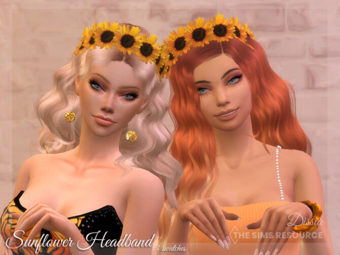 Sunflower Headband by Dissia at TSR