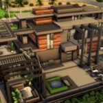 Super Modern Mansion by plumbobkingdom at Mod The Sims 4