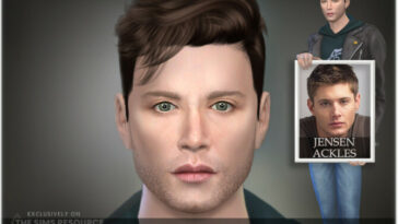 Supernatural SIM Dean Winchester by BAkalia at TSR