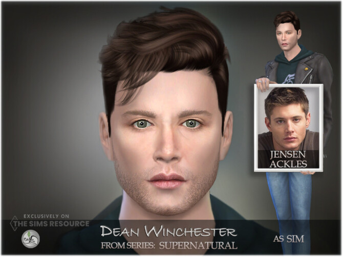 Supernatural SIM Dean Winchester by BAkalia at TSR