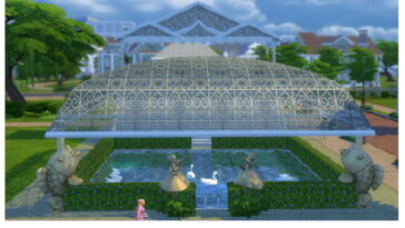 Swan’s Tears – A mythical pool by PurrSimity at Mod The Sims 4