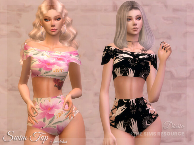 Swim Top by Dissia at TSR