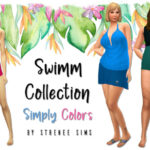 Swimm Collection Simply Colors at Strenee Sims