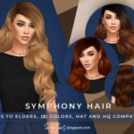 Symphony Hair by SonyaSimsCC at TSR