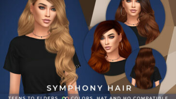 Symphony Hair by SonyaSimsCC at TSR