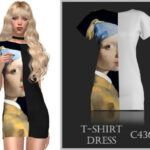 T-shirt Dress C436 by turksimmer at TSR