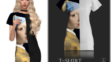 T-shirt Dress C436 by turksimmer at TSR