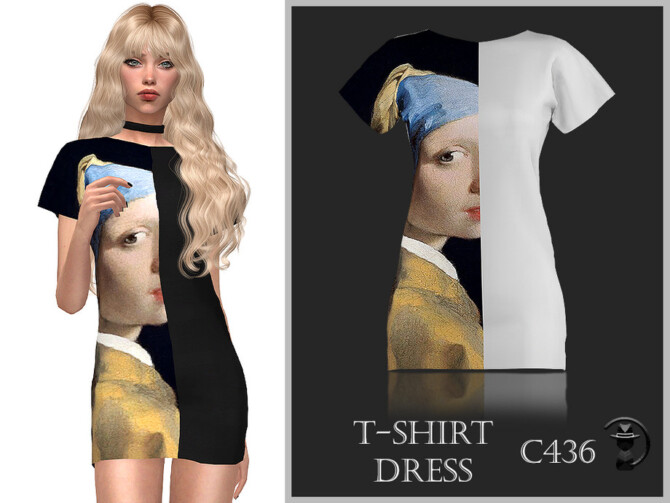 T-shirt Dress C436 by turksimmer at TSR