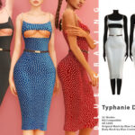 TYPHANIE DRESS at Blue Craving