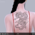 Tattoo Dragon N4 by ANGISSI at TSR