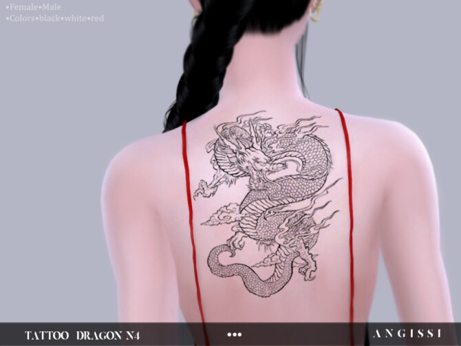 Tattoo Dragon N4 by ANGISSI at TSR