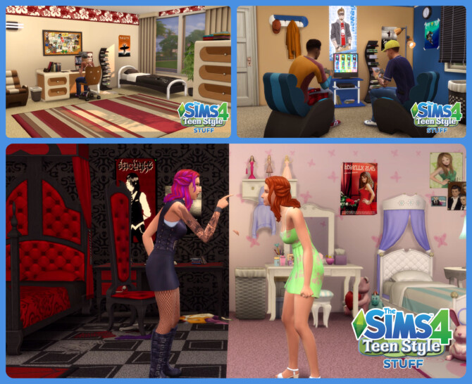 Teen Style Stuff by simsi45 at Mod The Sims 4