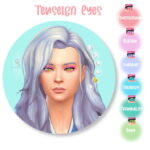 Tenseiga Eyes by Dark_Devious_Fox at Mod The Sims 4