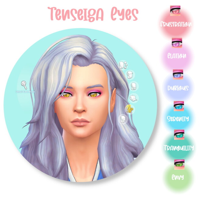 Tenseiga Eyes by Dark_Devious_Fox at Mod The Sims 4