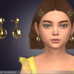 Terra Drop Earrings For Kids by feyona at TSR