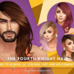 The Fourth Knight Hair MALES by SonyaSimsCC at TSR