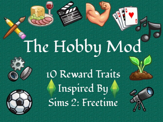 The Hobby Mod by missyhissy at Mod The Sims 4