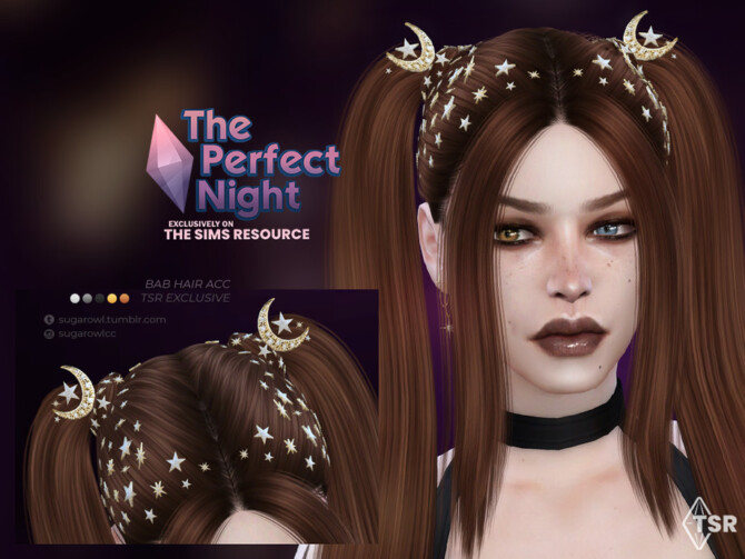 The Perfect Night BAB hair acc by sugar owl at TSR