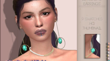 The Perfect Night Benvenuto Earrings by PlayersWonderland at TSR