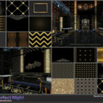 The Perfect Night Black&Gold Club Wallpaper by Moniamay72 at TSR