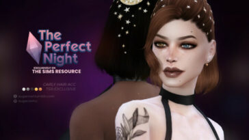 The Perfect Night Carly hair acc by sugar owl at TSR