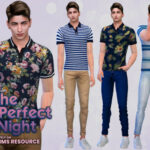 The Perfect Night Casual Polo by McLayneSims at TSR